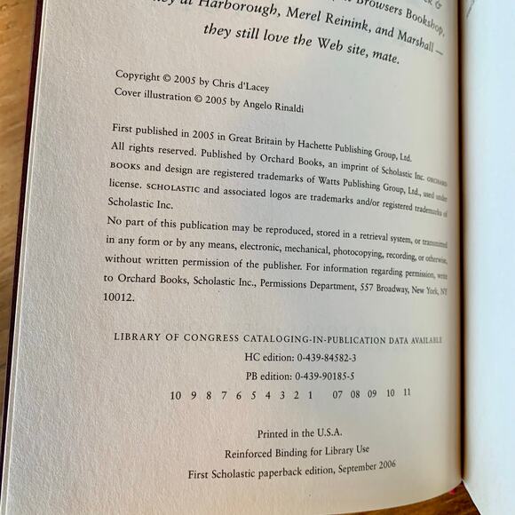 The Last Dragon Chronicles Lot Set Books 1-3 Chris D'Lacey Hardcover 1st Ed - Picture 16 of 16